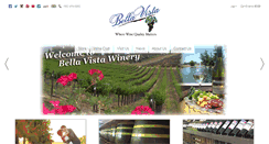 Desktop Screenshot of bellavistawinery.com